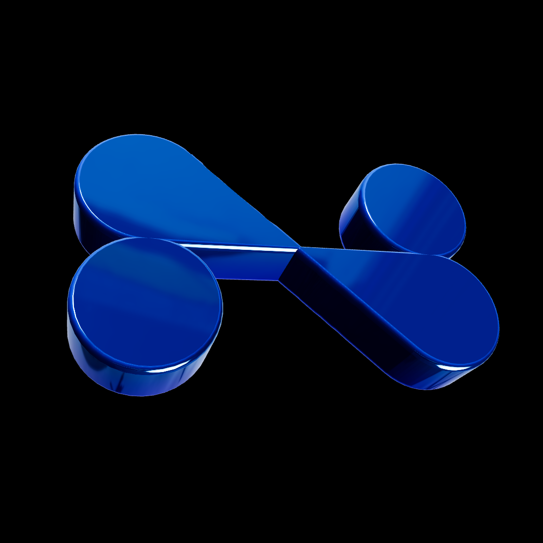 Freename 3d logo studio style